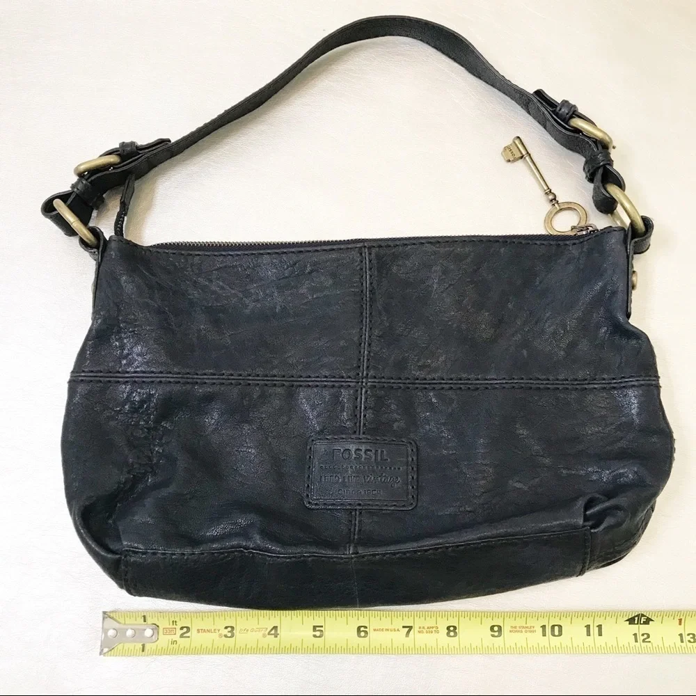 Fossil Long Live Vintage blue shoulder bag - Picture 10 of 11
